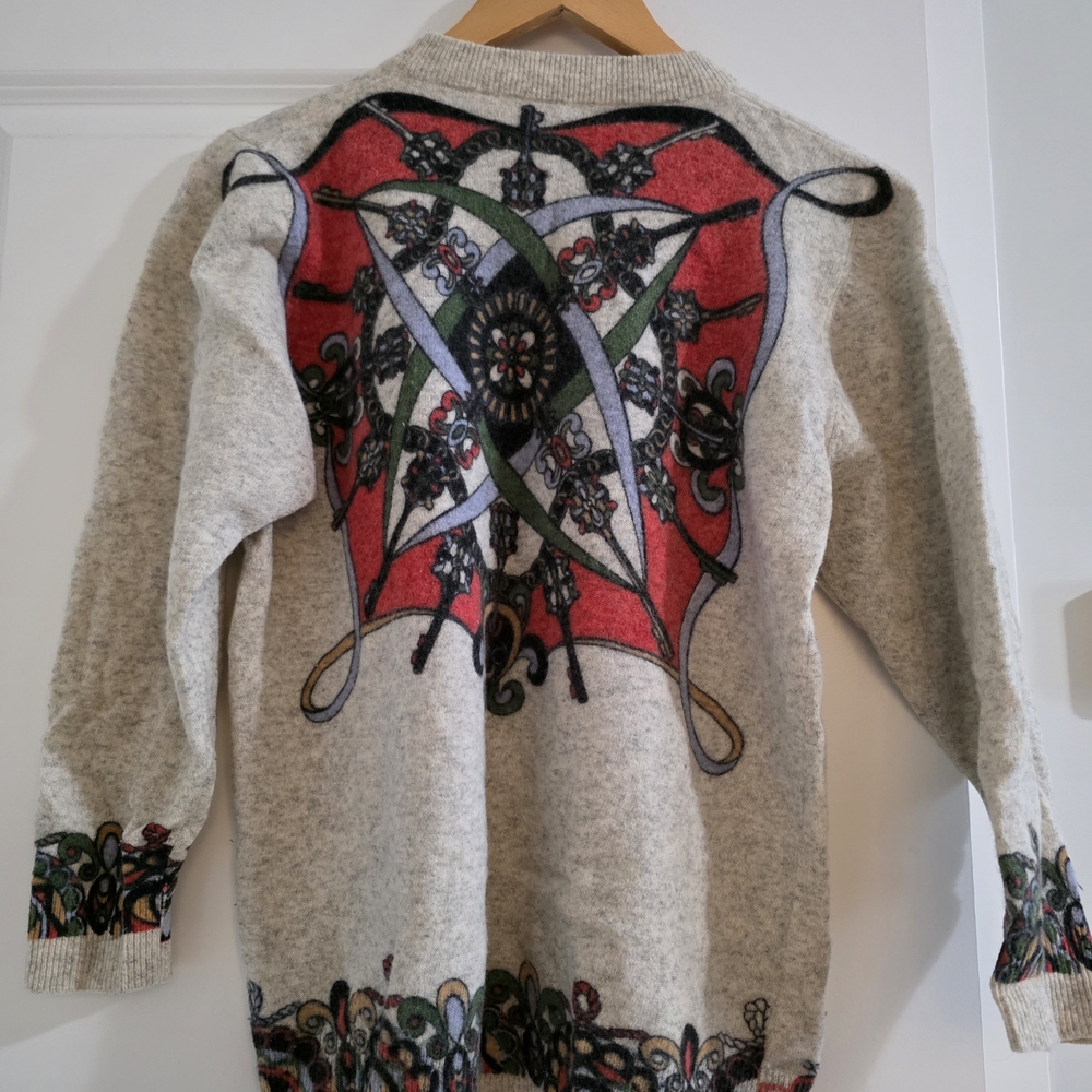 Colorful Patterned Sweater - Picture 3 of 5